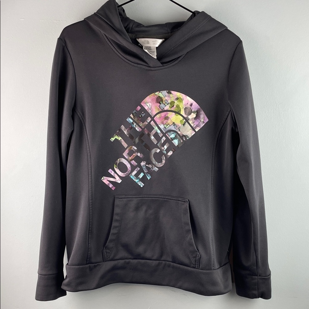 The North Face Charcoal Hoodie Size M